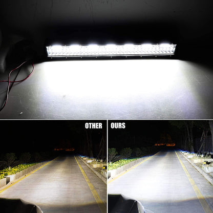 NLpearl LED Bar Work Light 12V 24V Offroad Spot Flood Combo LED Bar Work Light for ATV UTV Jeep Lada Niva 4x4 Truck Boat SUV