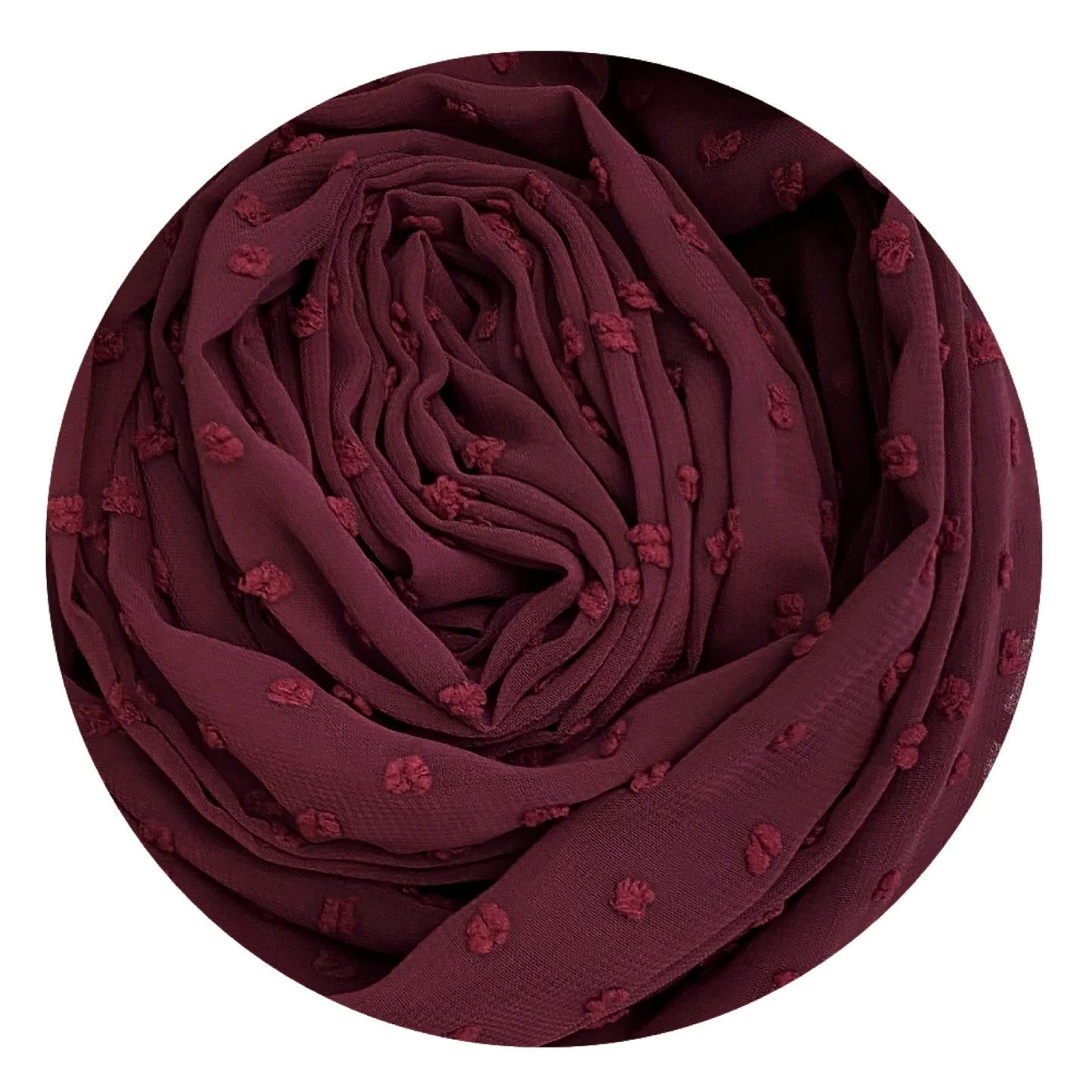 Fashion Scarf Solid Muslim Women's Hijab Scarves Chiffon Hair Ball Turban Ladies Hijabs For Head Female Long Wraps Headscarf