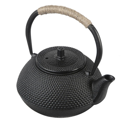 300/650ML Handmade  Antique Cast Iron Teapot Japanese Style Tea Kettle For Boiling Water Kettle Home Decoration Ornament