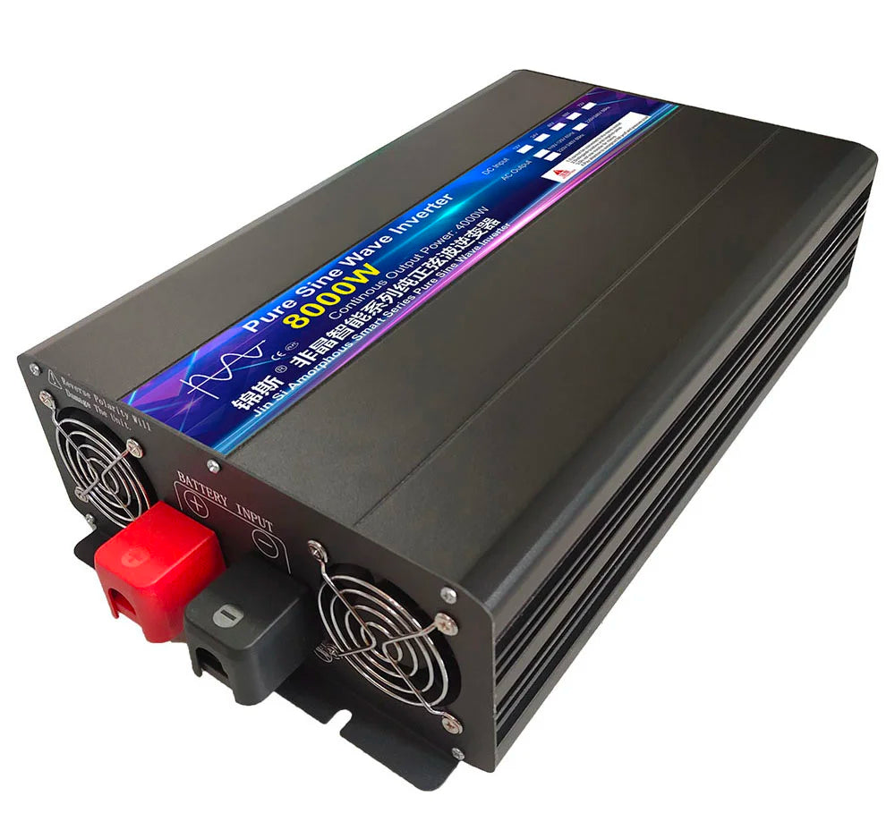 Inverter  12V 24V 48V To AC 220V 8000W 10000W 12000W Pure Sine Wave Solar Power Inverter Transformer Voltage Frequency Converter