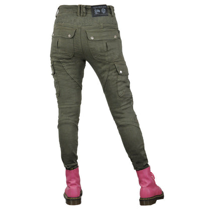 Women's Motorcycle Jeans Drop-resistant