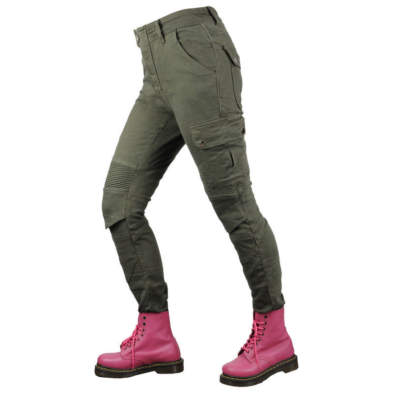 Women's Motorcycle Jeans Drop-resistant