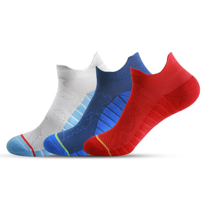 Towel Bottom Non-slip Outdoor Socks For Running Riding Breathable Sports