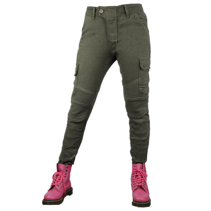 Women's Motorcycle Jeans Drop-resistant