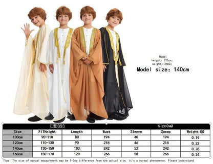 Ramadan Saudi Arabia Kimono Open Abaya for Prayer Clothes Men Boy Kebaya Muslim Dress Turkey Arabic Islam Djellaba Robe