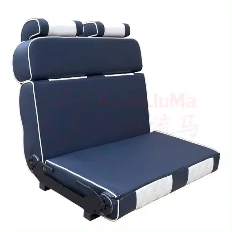 Custom Caravan Folding Campervan Double People Seat Rock and Roll Bed Car Seats Bed Rv Car Camping Accessories Vehicle Supplies