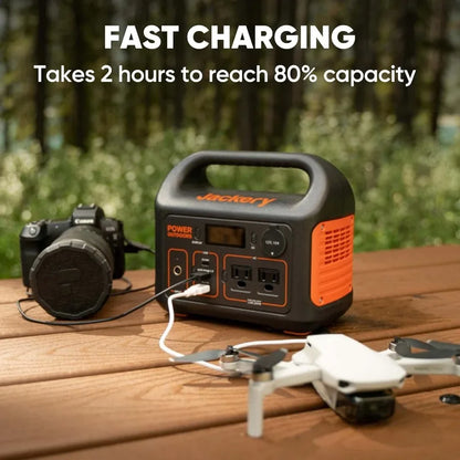 Portable Power Station Explorer 300 293Wh Backup Lithium Battery Solar Generator for Outdoors Camping Travel Hunting Blackout