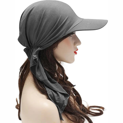 2024 Summer Outdoor Caps for Women Headscarf Muslim Turban Hats Casual Breathable Head Scarves Caps Islamic Clothing Turban Cap