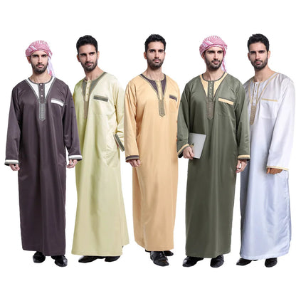 Morocco Muslim Arab Boy Thobe Children Abaya Ramadan Jubba Thobe Dress Pant Set 2 Piece Caftan Robe Kaftan Musulman Ensembles