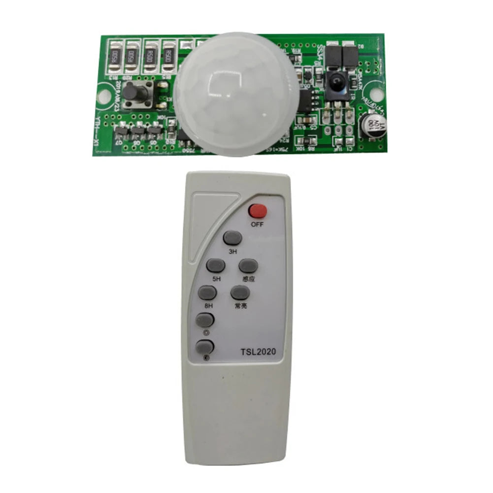 3.2V 3.7V Remote Control PIR Solar Integrated Street Lamp Sensor Circuit Board Solar Induction Mode Controller