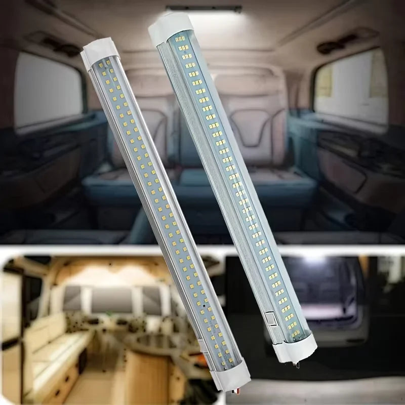 1PC 12V-80V Bright LED Car Interior Light Universal Cabin Ceiling Reading Lamp With Switch For Trailer Car RV Van Camper Caravan