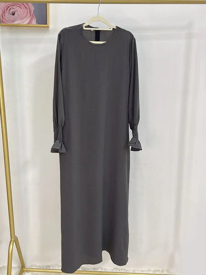 Ramadan Abaya Dubai Kaftan Muslim Long Dress Turkey Abayas For Prayer Islamic Clothing Women Robe Longue Femme Musulmane