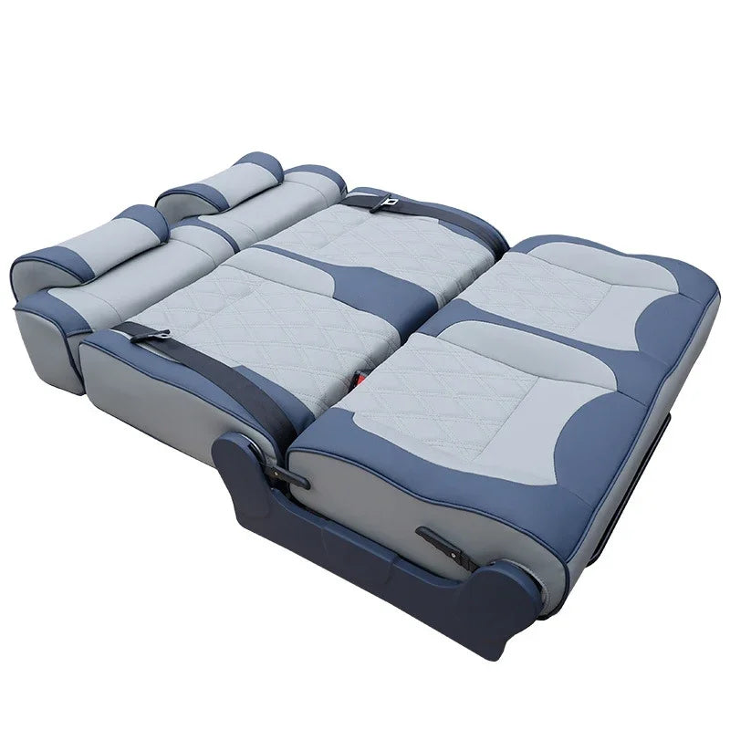 RV Double Seat Double-sided Car Bed Chair Color Customization Adjustable Backrest Angle Car Double Bed