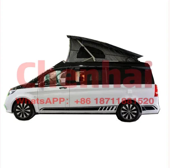 Mercedes Sprinter campervan conversion kit rv lift bed and roof top tent pop up roof lifting mechanism from Dongtai