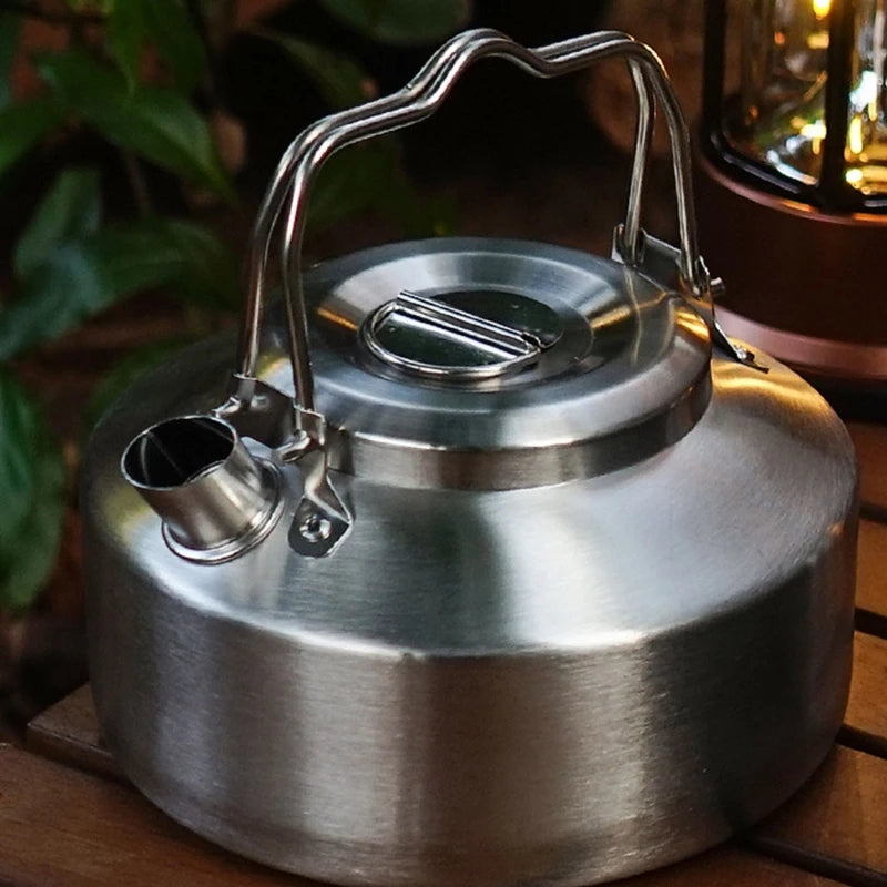 Fast Heating Boiling Water Kettles Outdoor Campfires Camp Kettles Camping Teas Pots for Camping and Hiking Trip