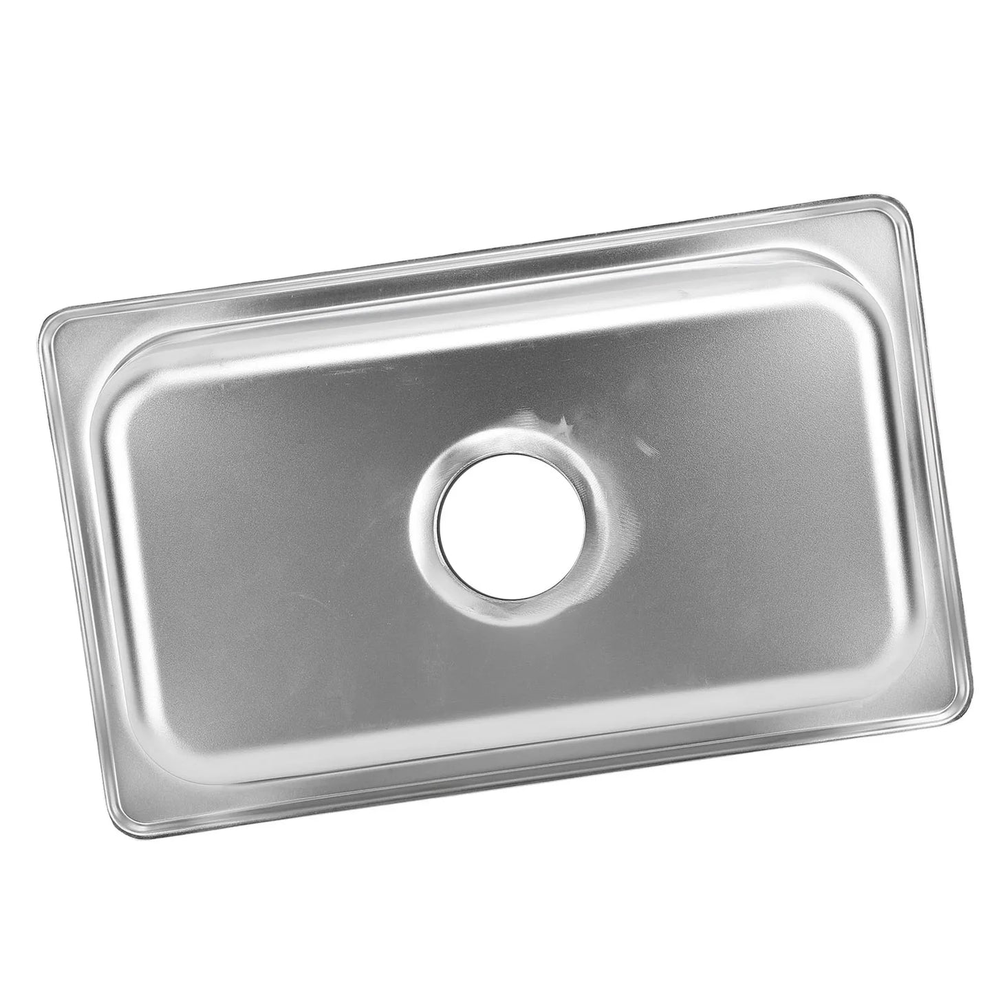 RV 304 Stainless Sink Kitchen Rectangular Hand Wash Basin Sink with 40mm Sewer Outlet For RVs Campers Yachts Boats Accessories