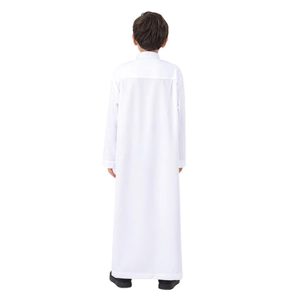 Ramadan Kebaya Abaya Boy Kids Muslim Dress Clothing Turkey Arabic Islam Abayas For Prayer Clothes Djellaba Robe Musulmane Hombre