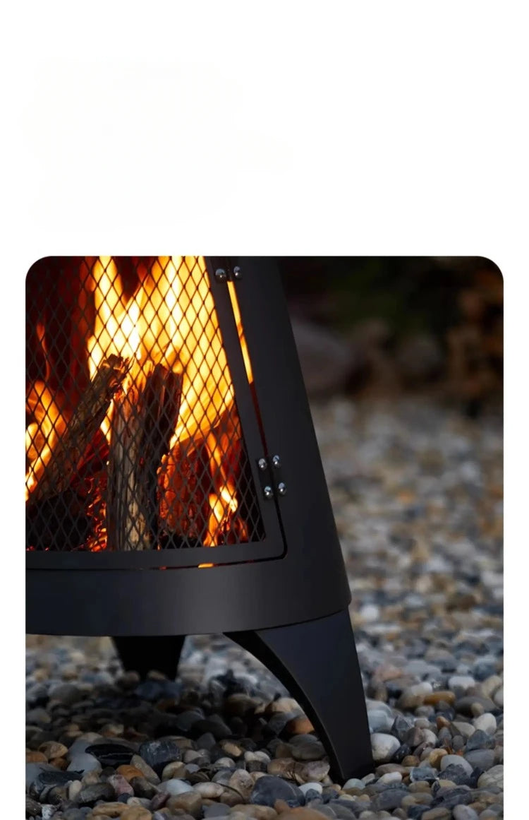 Outdoor Garden Fireplace Camping Wood Stove Mini Burner Travel Fire Camping Heater Bonfire Calentador Para Terraza Furniture