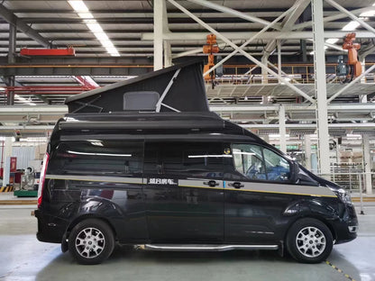 Mercedes Sprinter campervan conversion kit rv lift bed and roof top tent pop up roof lifting mechanism from Dongtai