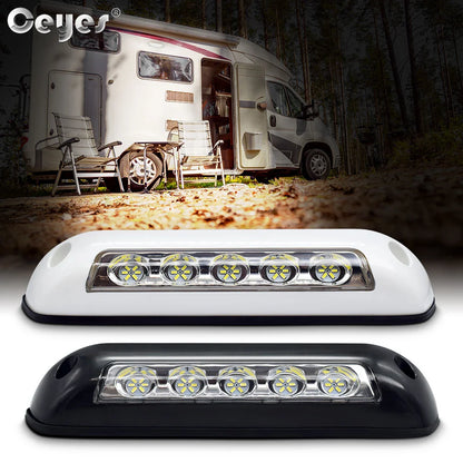 Caravan Modified Lights 12V 24V Motorhome RV sunshade LED outdoor light Porch Awning Trailer Roof Lamp waterproof Reading light