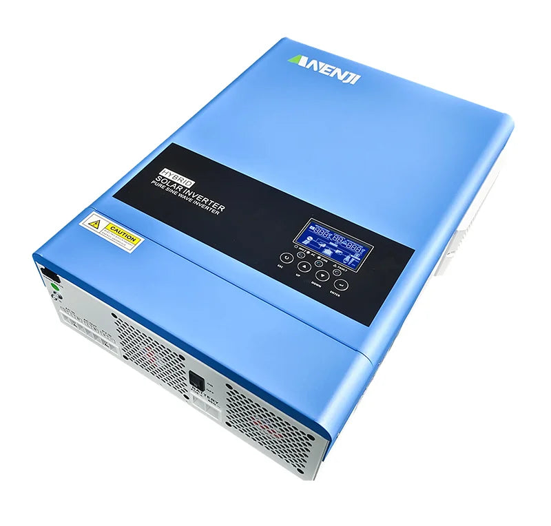 6.2KW 4KW 48V 24V Hybrid Solar Inverter MPPT Pure Sine Wave On/Off Grid Inversor 230V Built-in 120A 100A Solar Charger PV 500V