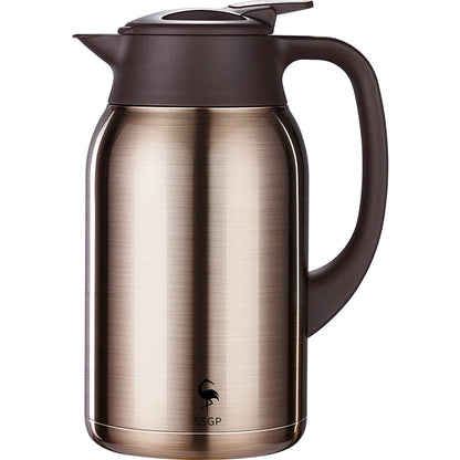 99.99% Anti-bacterial 316L Stainless Steel Liner 1.6L~2.5L Thermos Long Last Insulating Vaccum Flask Well Sealed Family Kettle