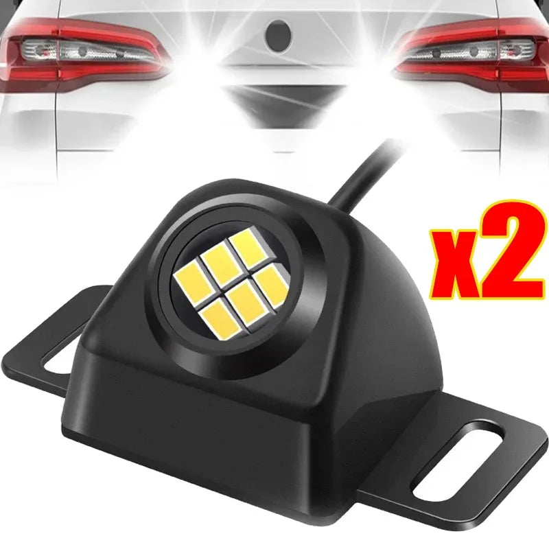 Car Truck Reverse Auxiliary Light High Brightness Night Reversing Parking LED Bulb Lights Universal Tail Lamp 12-24V