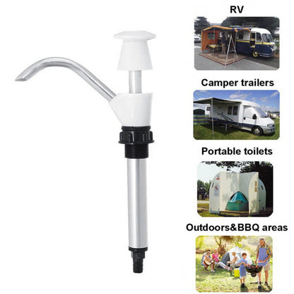 Caravan Sink Water Hand Pump Tap Bottled Water Dispenser Caravan Sin Camping/Trailer/Motorhome/Vehicle Faucet