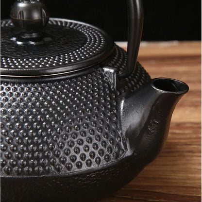 Cast Iron Tea Teapot Japanese Tea Kettle Chinese Teapots for Boiling Water Ceremony Accessory Kitchen Teaware Set Charcoal Stove