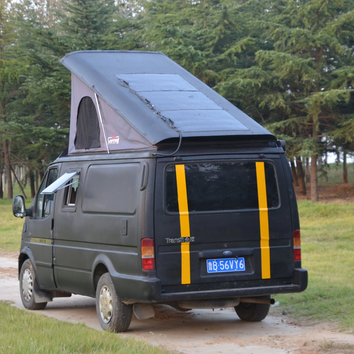 Custom-made various models aluminum roof pop top for camper van