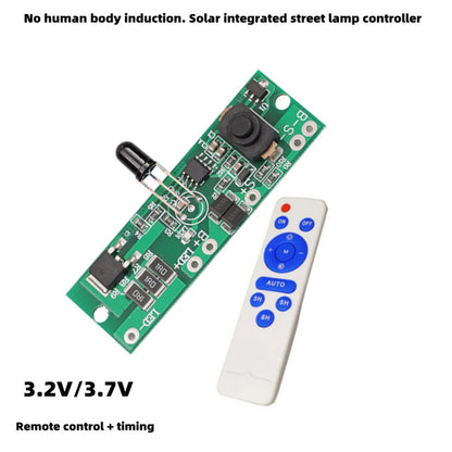 3.2V/3.7V Solar Street Light Control Panel Circuit Board Remote Control Long Bright Automatically Reduce Power