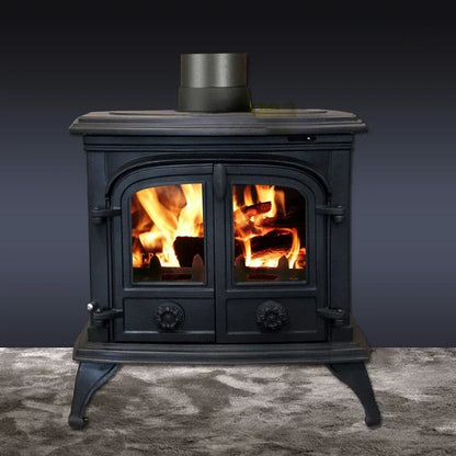 European Real Fire Fireplaces Chimney Accessories GL Living Room Wood Stove Embedded Iron Heater Home Villa Decorative Fireplace