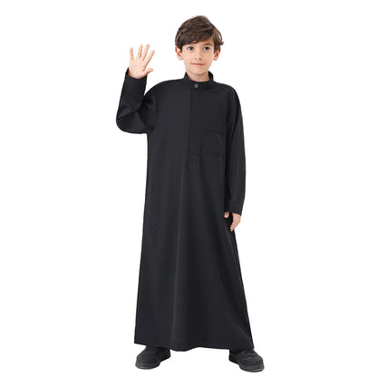 Ramadan Kebaya Abaya Boy Kids Muslim Dress Clothing Turkey Arabic Islam Abayas For Prayer Clothes Djellaba Robe Musulmane Hombre