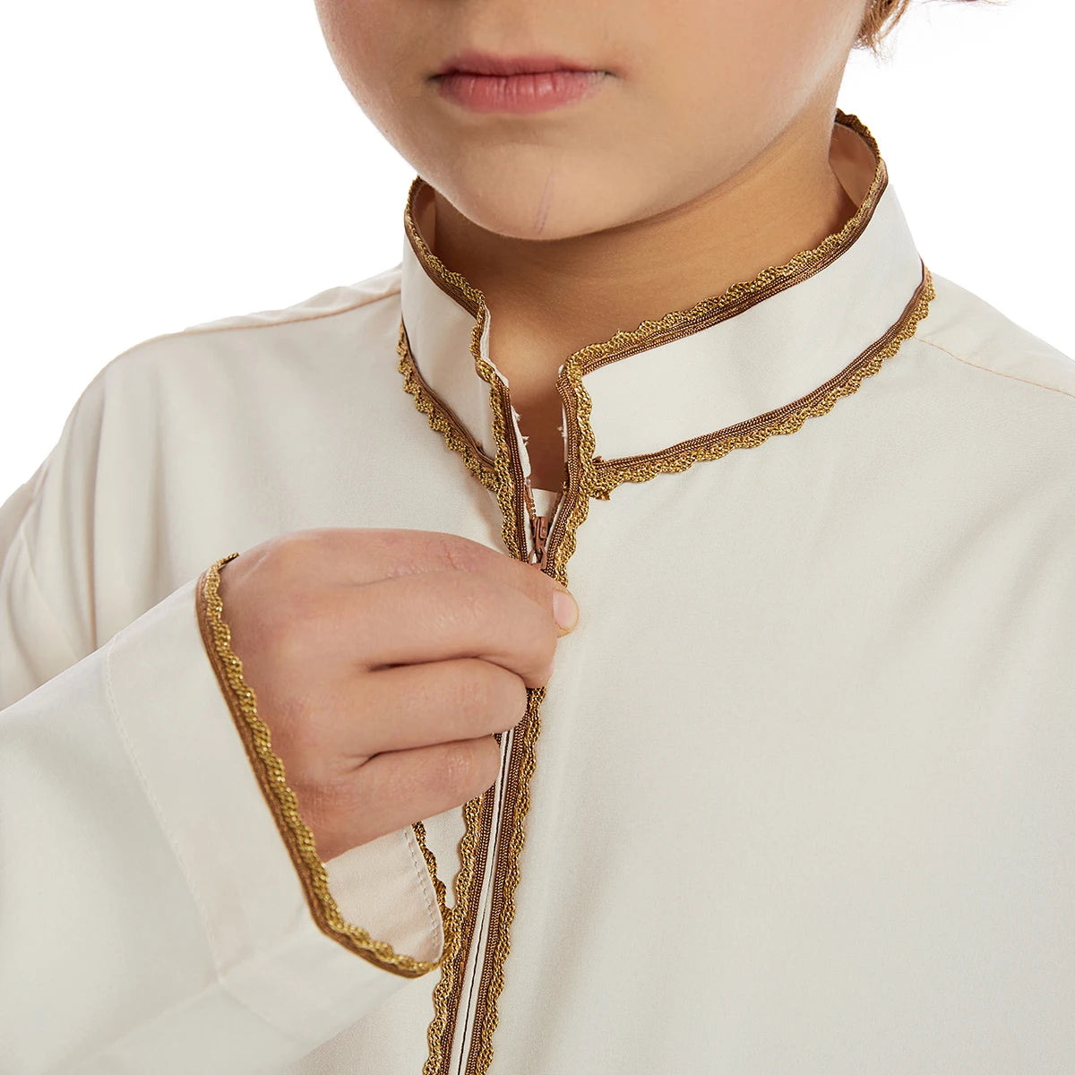 Eid Ramadan Muslim Kids Boys Jubba Thobe Dubai Turkey Abaya Djellaba Dishdasha Saudi Arabic Robe Islamic Clothing Children Dress