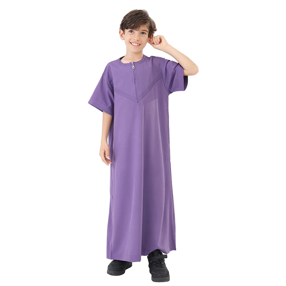 Ramadan Abayas For Prayer Clothes Boy Kids Muslim Dress Clothing Kebaya Abaya Turkey Arabic Islam Djellaba Robe Musulmane Hombre