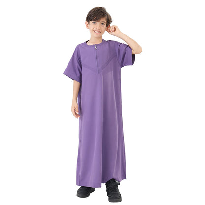 Ramadan Abayas For Prayer Clothes Boy Kids Muslim Dress Clothing Kebaya Abaya Turkey Arabic Islam Djellaba Robe Musulmane Hombre