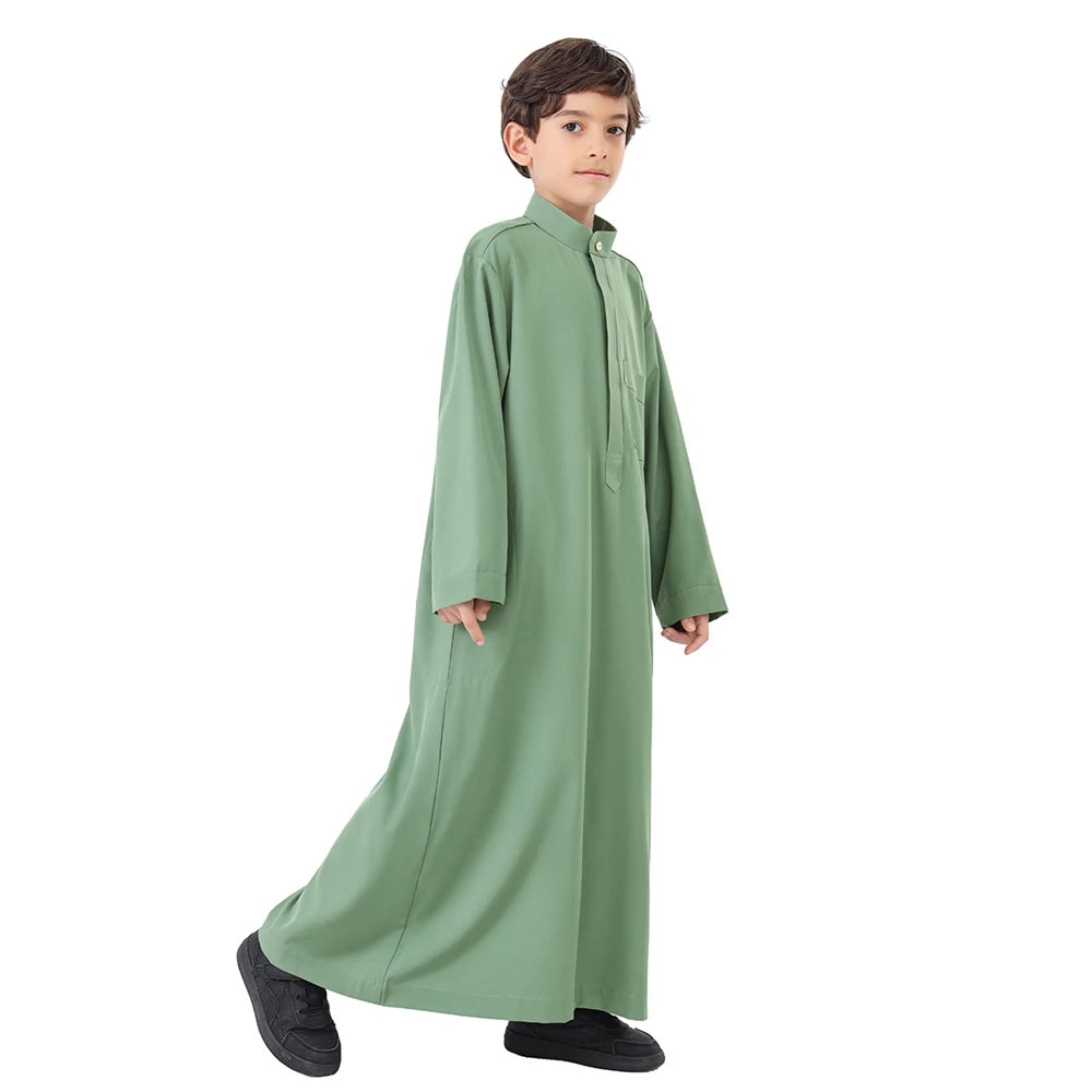 Ramadan Kebaya Abaya Boy Kids Muslim Dress Clothing Turkey Arabic Islam Abayas For Prayer Clothes Djellaba Robe Musulmane Hombre