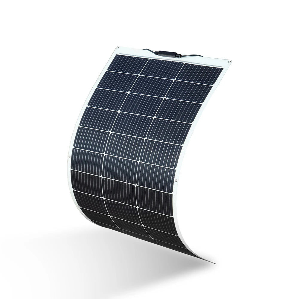 Semi- Flexible Solar Panel 150W 21.6V balcony photovoltaic PV 150 WATT CELL for home boat camper 12v /24V battery charger