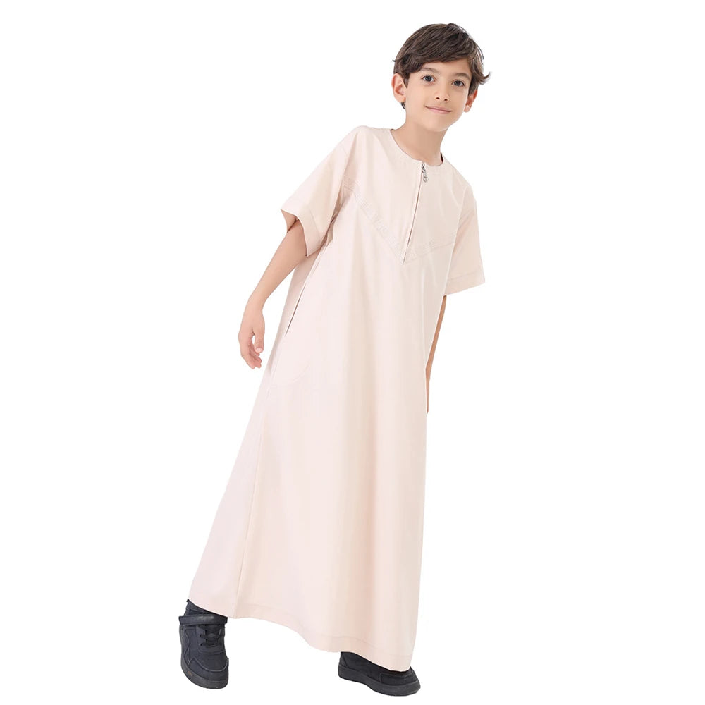 Ramadan Abayas For Prayer Clothes Boy Kids Muslim Dress Clothing Kebaya Abaya Turkey Arabic Islam Djellaba Robe Musulmane Hombre