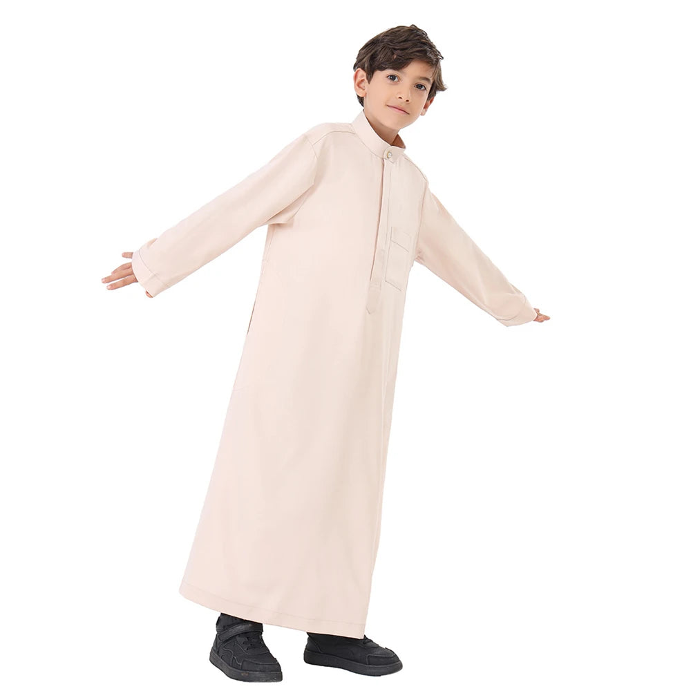 Ramadan Kebaya Abaya Boy Kids Muslim Dress Clothing Turkey Arabic Islam Abayas For Prayer Clothes Djellaba Robe Musulmane Hombre