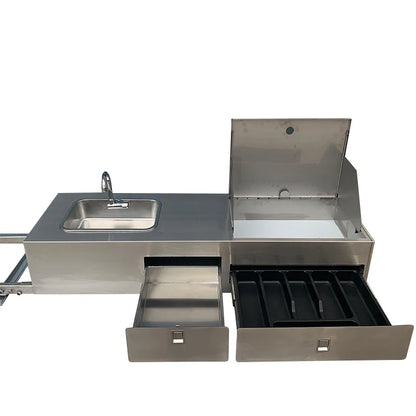 Wholesale High Quality Rotatable Caravan Sink Rv Kitchen Cabinets For Caravan,Camper Accessories