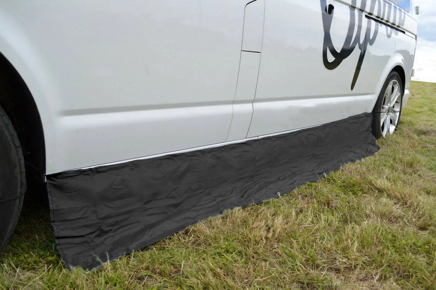 Campervan Motorhome Awning Skirt  Draught Excluder Fits Most of Large Vans VW T5 T6 Size Large -265X36cm Campervan Side Skirting