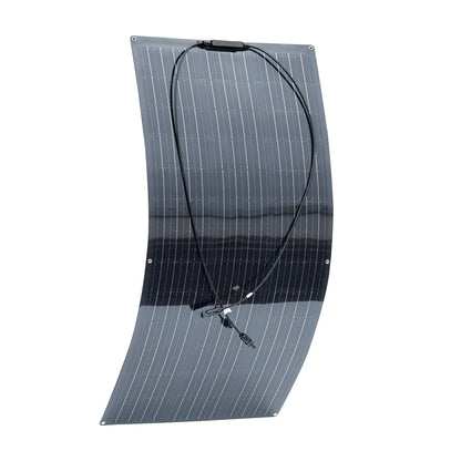 Semi- Flexible Solar Panel 150W 21.6V balcony photovoltaic PV 150 WATT CELL for home boat camper 12v /24V battery charger