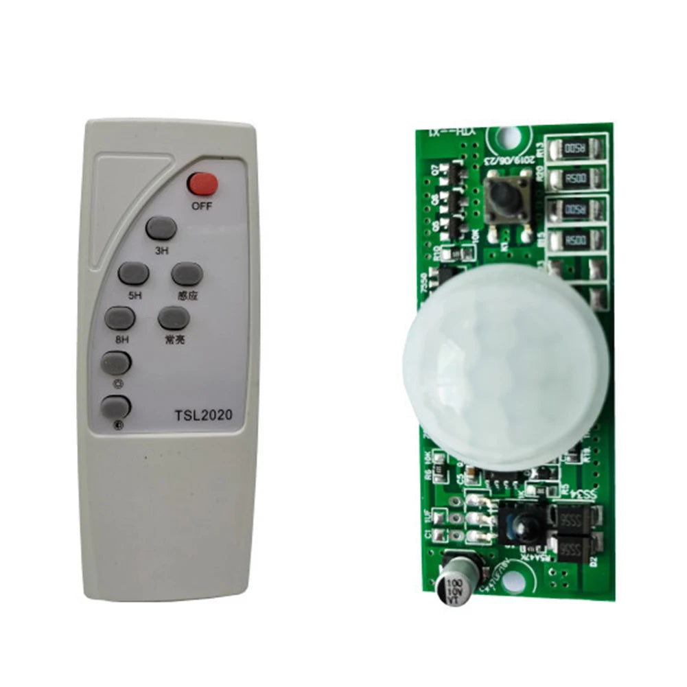 3.2V 3.7V Remote Control PIR Solar Integrated Street Lamp Sensor Circuit Board Solar Induction Mode Controller