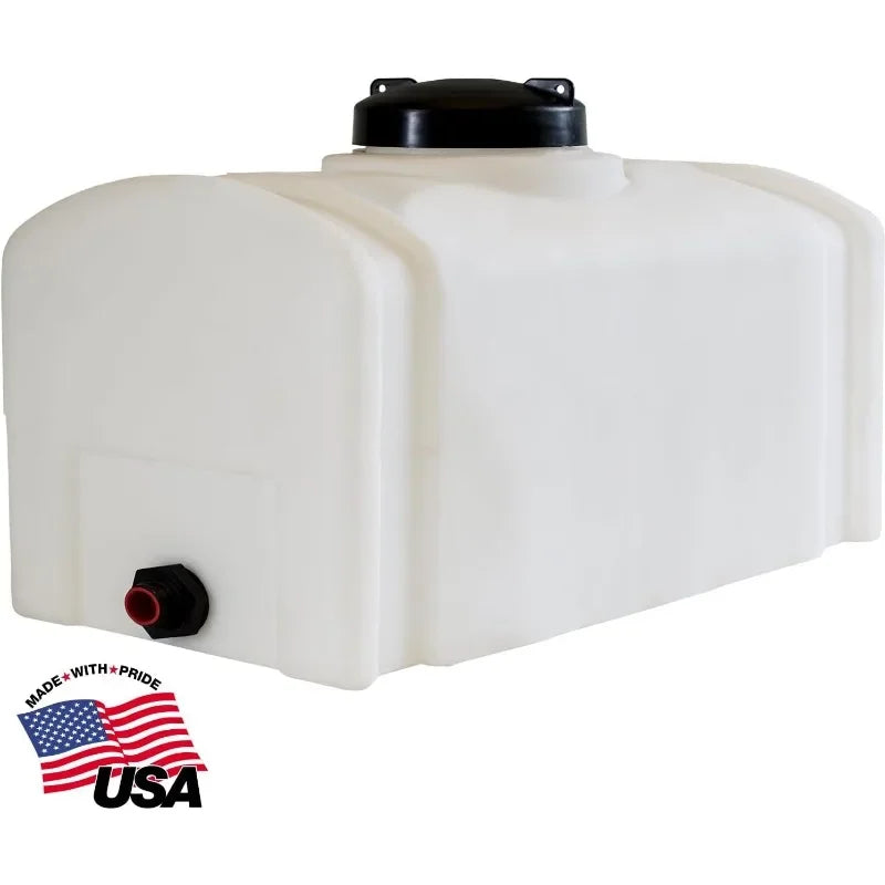 82123899 Polyethylene Domed Reservoir Water Tank, 26 gallon, Made In The USA Poly Tank For Water and Non-Flammable Liquids