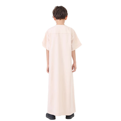 Ramadan Abayas For Prayer Clothes Boy Kids Muslim Dress Clothing Kebaya Abaya Turkey Arabic Islam Djellaba Robe Musulmane Hombre