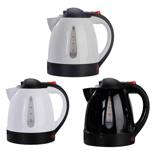 Car Electric Kettle 1L Heater Bottle Heated Pot Hot Water Kettle Cordless for Truck Travelling Camping Outdoor Self Driving Tour