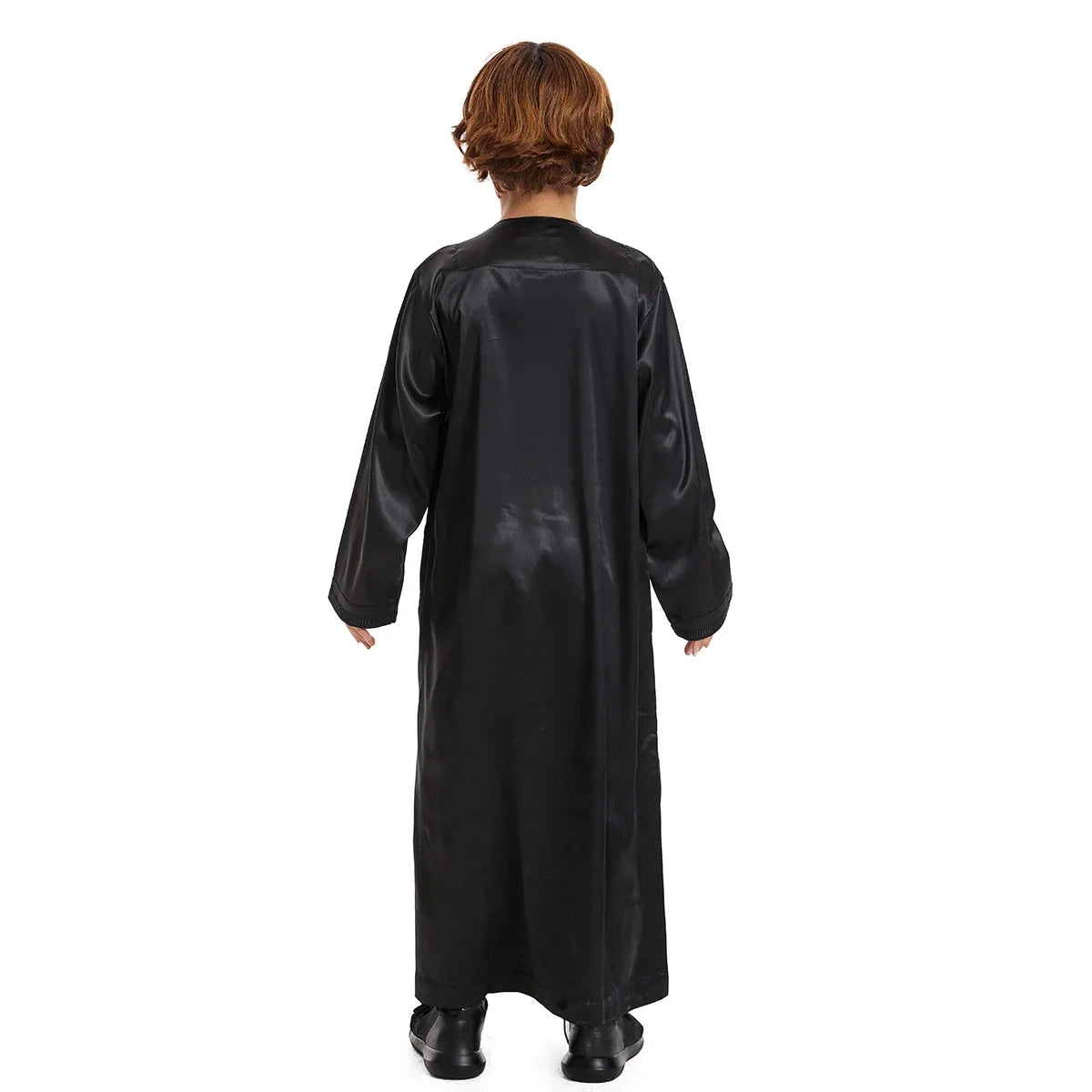 Teenage Ramadan Eid Muslim Robe Islamic Arab Children Long Sleeve Dress Jubba Thobe Abaya Dubai Boys Clothing Turkey Middle East