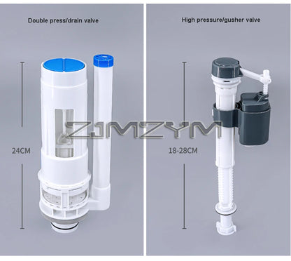 Household Toilet Water Tank Toilet Squat Toilet Energy-Saving Water Tank Squat Toilet Wall Hanging Flush Water Tank