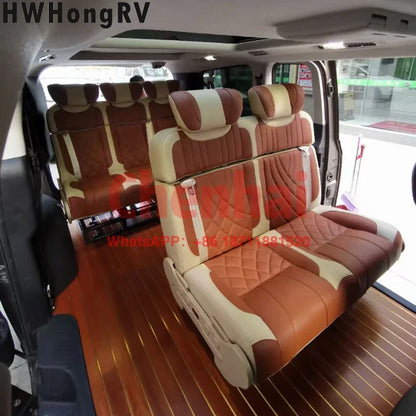 Customizedcamper van accessories Bed Motorhomes three people bed  Seat For Vip for RV MPV Motorhome Campervan Caravan Car Traile